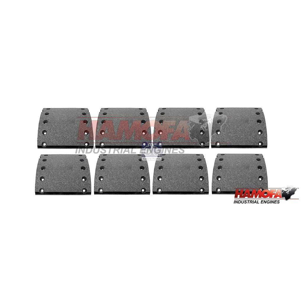 Buy BPW DRUM BRAKE LINING KIT 03.092.19.24.0ENGINE BRAKE LINING