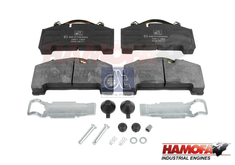 Buy BPW DISC BRAKE PAD KIT 05.092.90.23.0ENGINE BRAKE LINING